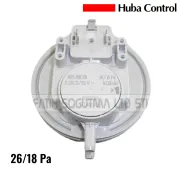 kombi hava Prosestat 26/18 Pa Huba plastik 3.Soketli ( KK01.96.505 ) Bosch kombi hava prosestat . Buderus kombi hava prosestat . ( air differential pressure switches )