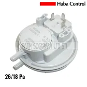kombi hava Prosestat 26/18 Pa Huba plastik 3.Soketli ( KK01.96.505 ) Bosch kombi hava prosestat . Buderus kombi hava prosestat . ( air differential pressure switches )