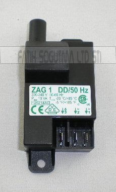 Lectus ateşleme trafosu . Eca dietrch ateşleme trafosu . Vaillant kombi Ateşleme Trafosu ZAG1 (Pmax 10VA) siyah Çakmak tipi ( KK01.95.088 )