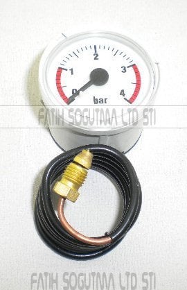 Eca Eurostar manometre 1/8 dişli çap:40mm pakkens ( KK01.96.860 )