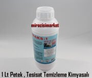 Kombi tesisat temizleme ilacı . 1Lt Kimyasal ( KK01.98.163 ) Kombaks-1 . Kombi petek temizleme ilacı . Yerden ısıtma temizleme kimyasalı . Kapalı devre ısıtma sistemlerinde kullanılır .