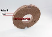 Eca Proteus Premix amyant . Yuvarlak ÖN Kapak için . İzole TAŞ Kahverengi . ECA ORJİNAL ÜRÜN  ( 93180007538 )(TR)  Çap.18cm Ortası açık . 1 delikli . kenarlarda 2 çeltik var . Warmhaus kombi amyant .