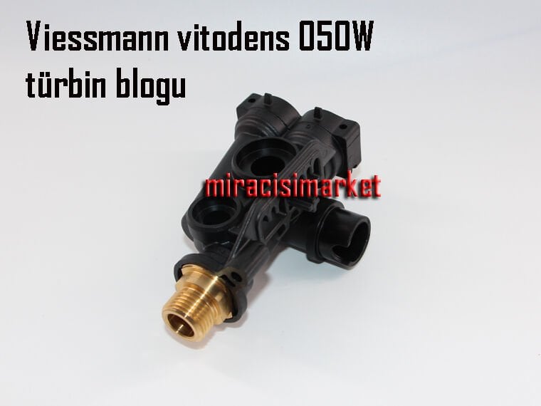 Viessmann vitodens 050 Türbin Bloğu . SAĞ Tarafta . Grundfos . ( 93180007850 ) Viessmann vitodens 050 W türbin bloğu .
