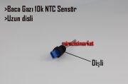 kombi baca gazı sensör . 10K NTC Sensör Uzun Saplı Dişli Jack Geçme iki uçlu soket ( 93180007213 )(TR)