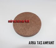 Eca proteus premix Arka amyant . izole Taş kahverengi .  ECA ORJİNAL ÜRÜN ( 93180007541 )(çap.18 cm)  Warmhaus amyant .