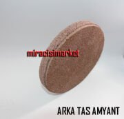 Eca proteus premix Arka amyant . izole Taş kahverengi .  ECA ORJİNAL ÜRÜN ( 93180007541 )(çap.18 cm)  Warmhaus amyant .