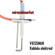 Viessmann W50 ateşleme elektrodu . ikili . kablo uzunluk 31cm . soket dişi ( 93180003987 )(TR) Viessmann kombi ateşleme elektrodu .