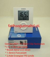 siemens RDH10 Termostat . sıemens rdh10 kombi oda termostat dijital (612914054012) ( KK01.89.241 ) RDH 10 Kombi termostatı . www.fatihsogutma.com.tr