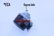 Eca calora premix 3 Yollu motor . Gri - Siyah Yuvarlak Geçme kafa  kompozit (220V 50Hz 2,5W 10MM) ( 93180005127 )(PRC) Eca citius premix 3 yollu motor