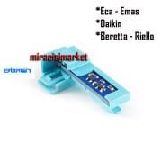 Eca citius premix türbin okuyucu sensör . mavi . stg hall sensor . Bitron - İTALY ( 93180005952 ) 20491326 . Eca calora premix akış türbin okuyucu sensör . Daikin kombi akış türbin okuyucu