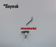 Baymak star bridge extra iyonizasyon elektrodu . buji . tekli . Eski Tip ( 93180009361 )(PRC) Baymak Novadens extra iyonizasyon elektrodu . Baymak Luna Ht kazan iyonizasyon elektrodu
