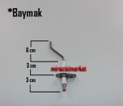 Baymak star bridge extra iyonizasyon elektrodu . buji . tekli . Eski Tip ( 93180009361 )(PRC) Baymak Novadens extra iyonizasyon elektrodu . Baymak Luna Ht kazan iyonizasyon elektrodu