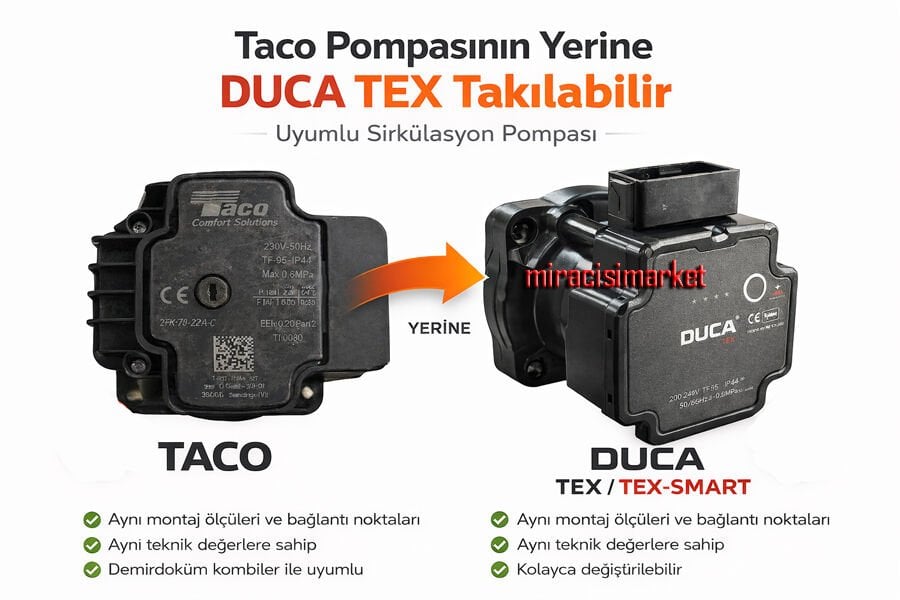 Vaillant taco pompa motoru . Siyah Plastik Gövdeli . Muadil Ürün . Duca TEX-SMART 3+3 Grup soketli ( 93180006767 ) Demirdöküm ademix pompa motoru . Demirdöküm  Vintomix pompa motoru . Vaillant intro pompa motoru . Protherm puma condens pompa motoru .