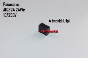 Demirdöküm vinto röle . 4 bacaklı ayaklar L Şeklinde . Panasonic ALQ324 24Vdc 10A 250VAC ( 93180001010 ) Demirdöküm vinto kart rölesi .