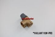 Vaillant vuw emniyet ventili . 3 bar pirinç Geçme tip ( 93180014265 )(TR) Vaillant vuw pro emniyet ventili