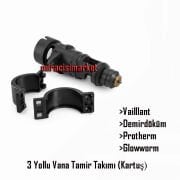 Vaillant ecotec pure 3 Yollu vana tamir takımı . Plastik ( 93180005317 ) Demirdöküm ademix 3 Yollu vana tamir takımı