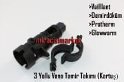 Vaillant ecotec pure 3 Yollu vana tamir takımı . Plastik ( 93180005317 ) Demirdöküm ademix 3 Yollu vana tamir takımı