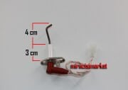Ariston clas premium evo iyonizasyon elektrodu . Tekli kablolu buji ( 93180009358 )(PRC) Ariston clas premium evo iyon bujisi