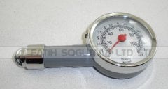 Kombi tank basınç ölçer Metal Gövdeli Kadranlı Manuel tip ( KK01.96.905 ) ( Rahat Okuma için kilitleme butonlu )