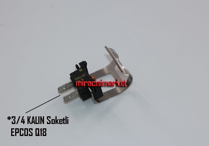 3/4 Boru tipi Ntc Sensör yüzeysel . KALIN Soketli EPCOS Q18 . Made in İTALY ( 93180007110 ) kombi ntc sensör