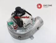 Vaillant ecofit fan motoru . Tako okuyuculu . Demirdöküm atron condense fan motoru ( 93180008712 )  Fime Made in İTALY . 55Waat VGR0114934 . 2 adet hava purjör çıkışlı