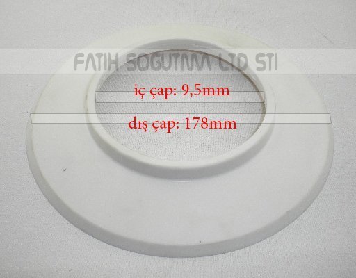 Kombi Baca Aynası ( KK01.98.435 ) (iç çap 9.5mm dış çap 178mm) Kombi baca Aynası Flanş Conta .