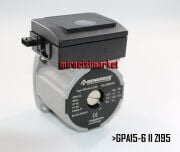 Eca premix pompa motoru . 3 soketli ışıklı mode tuşlu hız ayarlı ( 93180006835 ) Generous GPA15-6 II Z195 P1 45W . Demirdöküm atromix pompa motoru . Emas pompa motoru