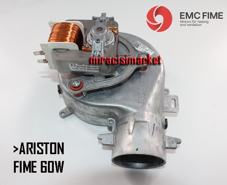 Ariston cares x fan motoru . 28-30kw . 60waat 230v . FİME - İTALY . ( 93180008715 ) 65115814 . VGR0114524 - Ariston alteas x fan motoru . Ariston genus x fan motoru