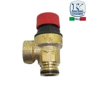 Baymak kombi emniyet ventili 3.Bar Geçme 1/2 Kramer italyan ( KK01.96.352 ) Eca kombi emniyet ventili Geçme 3.bar .