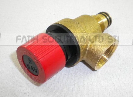 Ferroli Emniyet Ventili 3.Bar Geçme iki oringli ( KK01.96.190 ) Ferroli kombi emniyet ventili .