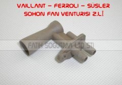 Kombi Fan Venturisi (2.Li Çiftli) Sohon Tipi Geniş Ayak ( KK01.97.356 ) Vaillant turbotek fan venturisi . vaillant Vuw Fan Turisi . Vaillant Pro Fan Venturisi .  süsler fan venturisi . Ferroli Domicompact fan venturi . Ünical Fan Venturisi .
