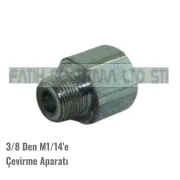 Baymak baxi Kombi Genleşme Tank Dönüştürücü  ( 3/8 den M1/14 ) çevirici Aparat ( KK01.95.423 ) Baymak Falke genleşme tank aparatı . baymak Lambert Genleşme tank aparat . Baymak energy digit genleşme tank aparatı . Baymak Luna Genleşme Tank Aparatı . wolf